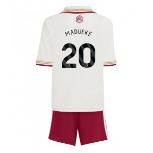 Fotbalové Dres Arsenal Noni Madueke #20 Dětské Třetí Oblečení 2025-26 Krátký Rukáv (+ trenýrky)
